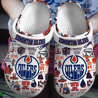 Edmonton Oilers
Hockey Nhl Crocs Clogs Crocband Shoes | Favorety