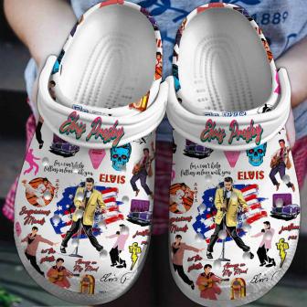 Elvis Presley Singer Music Crocs Crocband Clogs Shoes | Favorety AU