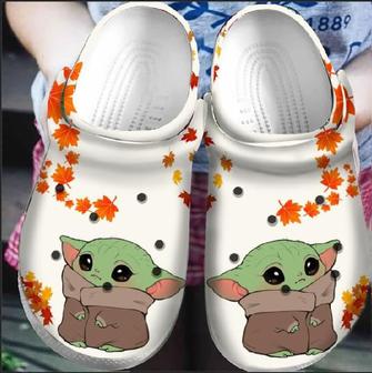 Fall Baby Yoda Classic Clogs Shoes | Favorety CA