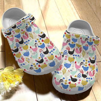 Family Chicken Clog Shoes Clogbland Clog Gifts For Family Members - Monsterry