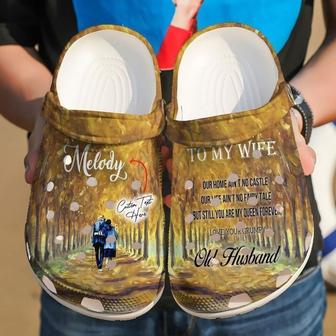 Family Personalized To My Wife Classic Clogs Shoes - Monsterry DE
