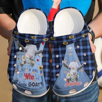 Farmer Personalized Love Goat Clog Shoes - Monsterry CA