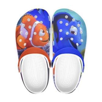 Finding Nemo Finding Dory Cartoon Crocs Crocband Shoes Clogs Custom Name For Men Women And Kids | Favorety