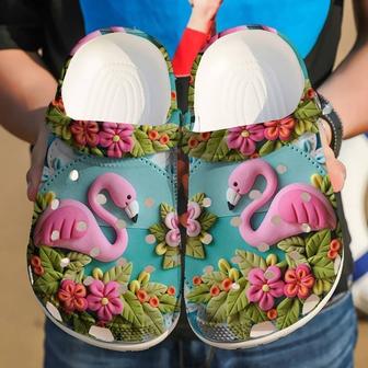Flamingo Clay Classic Clogs Shoes - Monsterry AU