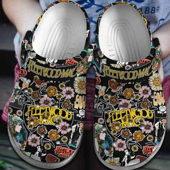 Fleetwood Mac Band Music Crocs Crocband Clogs Shoes | Favorety