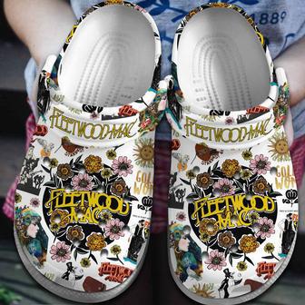 Fleetwood Mac Band Music Crocs Crocband Clogs Shoes | Favorety CA