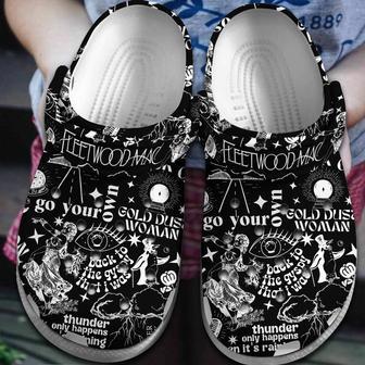 Fleetwood Mac Band Music Crocs Crocband Clogs Shoes | Favorety CA