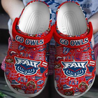 Florida Atlantic Owls Ncaa Sport Crocs Crocband Clogs Shoes | Favorety DE