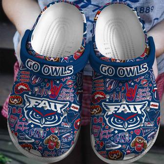 Florida Atlantic Owls Ncaa Sport Crocs Crocband Clogs Shoes | Favorety CA