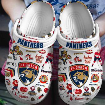 Florida Panthers
Ice Hockey Team Nhl Sport Crocs Clogs Crocband Shoes | Favorety UK