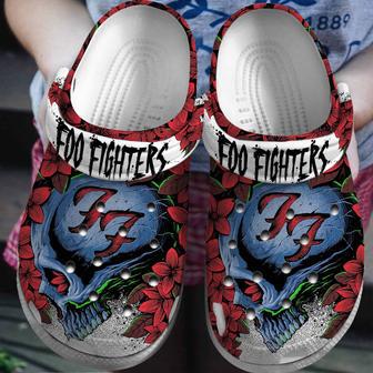 Foo Fighters Band Music Crocs Crocband Clogs Shoes | Favorety