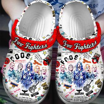 Foo Fighters Music Crocs Crocband Clogs Shoes For Men Women And Kids | Favorety AU