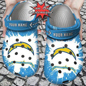 Football Personalized La Chargers Team Clog Shoes | Favorety CA