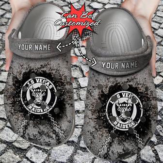 Football Raiders Personalized Clog Shoes | Favorety