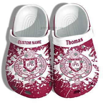 Fordham University Graduation Gifts Croc Shoes Customize- Admission Gift Shoes | Favorety UK