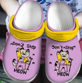 Freddie Mercury Cat Dont Stop Meow Clog Shoes | Favorety UK