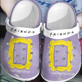 Friend Crocs Shoes Crocband Comfortable Clogs For Men Women - Monsterry DE