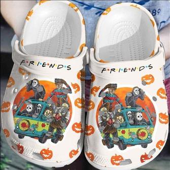 Friends Horror Movies Halloween Classic Clogs Shoes - Monsterry