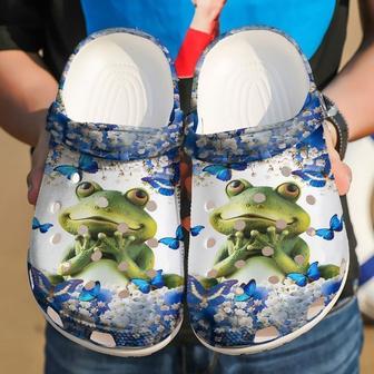 Frog Cute Clog Shoes - Monsterry DE