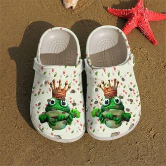 Frog Lovely King Clog Shoes - Monsterry