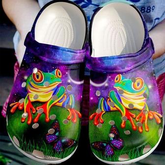 Frog Night Classic Clogs Shoes - Monsterry CA