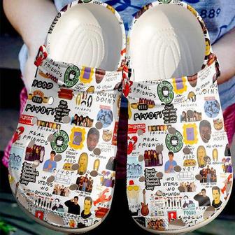 Funny Friends Scene Clogs Shoes - Monsterry UK