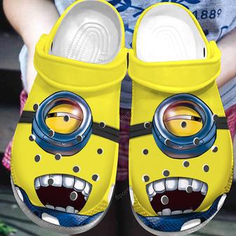 Funny Yellow Minion Face Clogs Shoes | Favorety UK