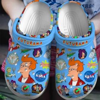 Futurama Cartoon Crocs Crocband Clogs Shoes For Men Women And Kids | Favorety CA