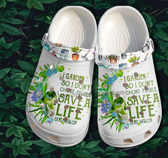 Garden Save A Life Classic Clogs Shoes - Monsterry
