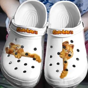 Garfield Crocs Crocband Comfortable Clogs Shoes For Men Women Kids - Monsterry DE