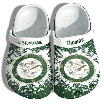 George Mason University Graduation Gifts Croc Shoes Customize- Admission Gift Shoes | Favorety UK