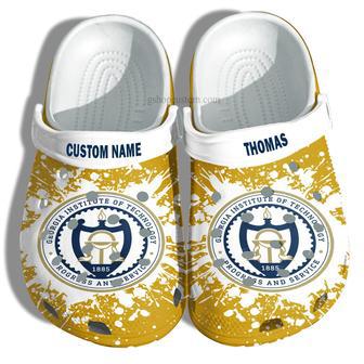 Georgia Tech University Graduation Gifts Croc Shoes Customize- Admission Gift Shoes For Men Women | Favorety