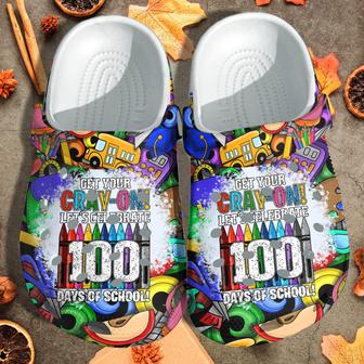 Get Your Crayon Shoes Crocbland Clog Gift For Teacher Student - Monsterry UK