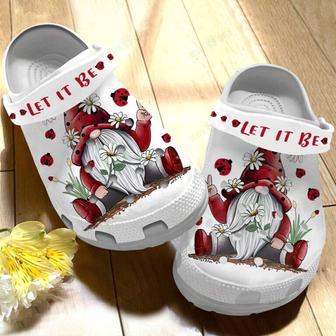 Gnome Let It Be Shoes Clogs Gifts For Men Women Children - Monsterry AU