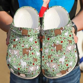 Goat Love Classic Clogs Shoes - Monsterry