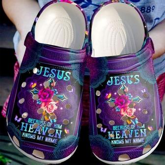 God Heaven Knows My Name Clog Shoes - Monsterry