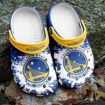 Golden State Warriors Basketball Club Crocband Comfortable Crocs Clogs Shoes For Men Women | Favorety