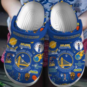 Golden State Warriors Basketball Team Nba Sport Crocs Clogs Crocband Shoes | Favorety