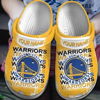 Golden State Warriors Nba Basketball Sport Crocs Crocband Clogs Shoes | Favorety