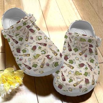 Grape Wine Bartender Clogs Shoes Birthday Gift For Friend - Monsterry AU