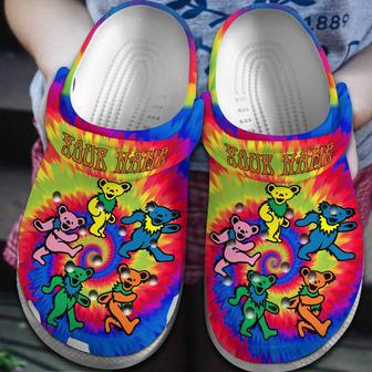 Grateful Dead Music Crocs Crocband Clogs Shoes | Favorety