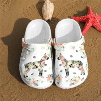 Great Dane Shoes Crocs Crocband Clogs Shoes For Men Women - Monsterry