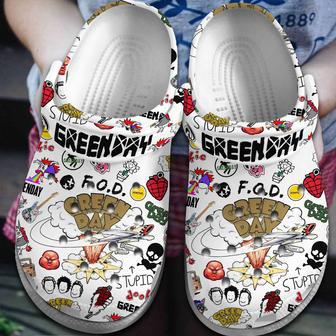 Green Day Band Music Crocs Crocband Clogs Shoes | Favorety