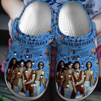 Greta Van Fleet Band Music Crocs Crocband Clogs Shoes | Favorety UK