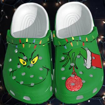 Grinch Christmas Crocband Clog Shoes For Men Women - Monsterry AU