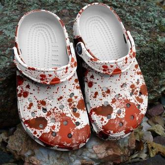 Halloween Blood Stains Crocband Clogs Shoes - Monsterry AU