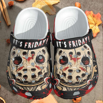 Halloween Creepy Jason Chibi Its Friday 13Th Clogband Clogs - Monsterry