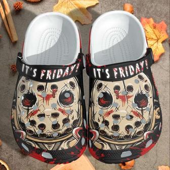 Halloween Creepy Jason Chibi Its Friday 13Th Crocband Clogs - Monsterry DE