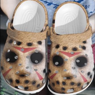 Halloween Face Shoes Crocs Crocband Clogs Shoes For Men Women - Monsterry AU