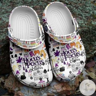 Halloween Hocus Pocus Sanderson Sisters Pattern Crocband Clogs - Monsterry UK